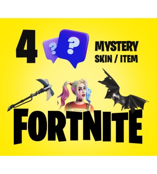 4 Mystery Fortnite Skins / Items PC Epic Games Epic Games Key GLOBAL